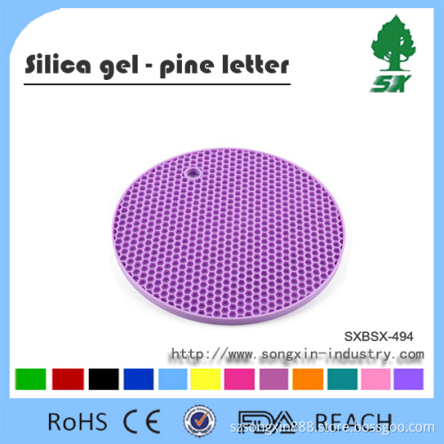 Dishwasher Safe Silicone Cup Mat, Silicone Mat With Custom Printing For Table